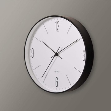 Bauhaus簡約靜音壁鐘-30 cm