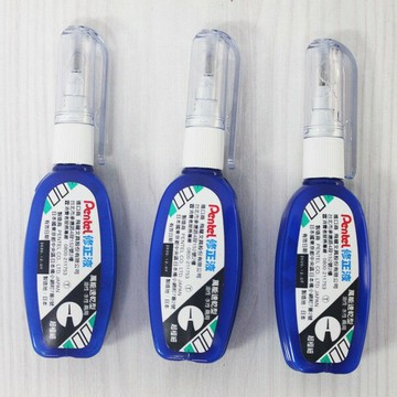 Pentel 飛龍牌 修正液 ZL-102-W 藍瓶/一盒12瓶入(定65) 萬能型極細修正液 迷你短型【APP滿額下單4%點數(單一帳號最高1500點)】5/31止