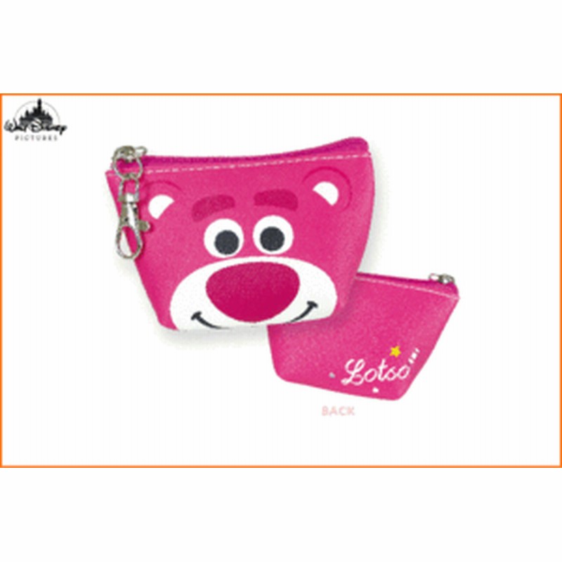 ピクサーキャラクター 三角ミニポーチフェイス ロッツォ ピクサー Lotso ロッツォハグベア ディズニー 小物入れ 通販 Lineポイント最大1 0 Get Lineショッピング