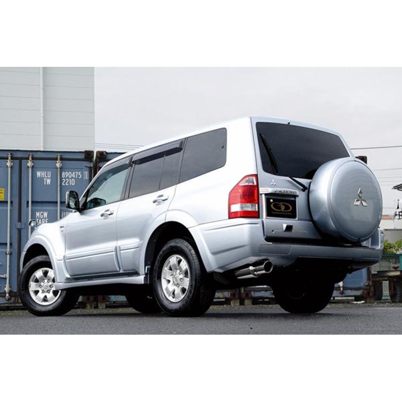 パジェロ V93W マフラー ガナドール 4WD バーテックス GD-109 取付 
