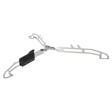 MSR Universal 超輕量爐架 適用多種爐具 穩固支撐  1個  銀色+黑色