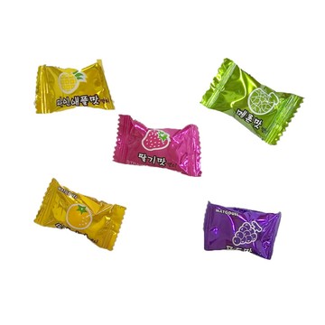韓國 果味兒 糖果 5 味 / 5pcs (隨機發送)