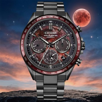 CITIZEN星辰 ATTESA系列 GPS衛星對時 鈦金屬 光動能腕錶 44.6cm/CC4077-71Z