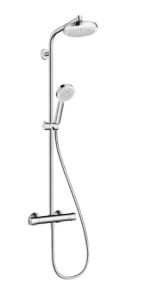 【麗室衛浴】德國頂級 HANSGROHE Crometta 160，27264-40 淋浴龍頭含花灑、手持蓮蓬頭