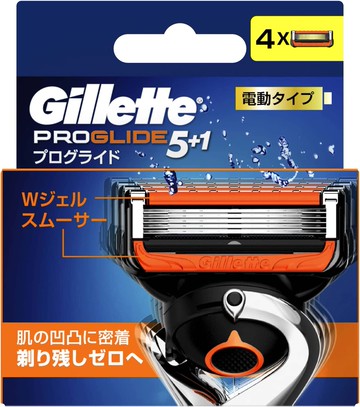 GILLETTE Proglide electric type replacement blade 4 pieces