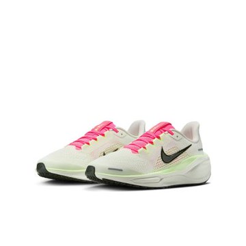 NIKE 慢跑鞋 女鞋 大童 運動鞋 小飛馬 AIR ZOOM PEGASUS 41 GS 米白粉 FN5041-107