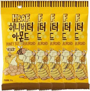 [HBAF] ハニーバターアーモンド 35g×5袋
