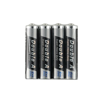 【史代新文具】Double A S22-B33 4號碳鋅電池/4號電池 (4入/組)