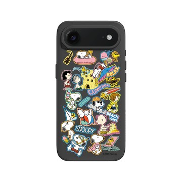 iPhone Air SolidX 黑 - 史努比 Snoopy - 夏日活動