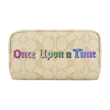 COACHxDisney C LOGO化妝包(卡其)