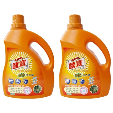 OPEL 歐寶 強效洗衣精 無患子 溫和柔軟 芳香  4kg  2桶