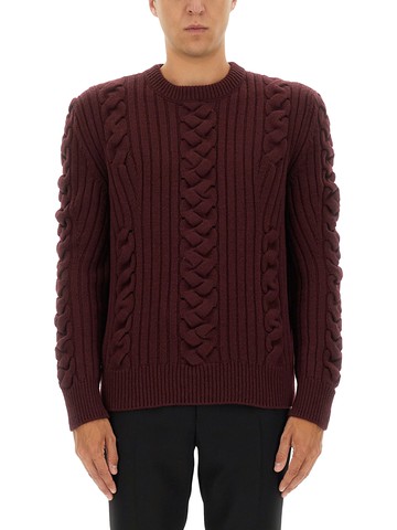 alexander mcqueen wool sweater