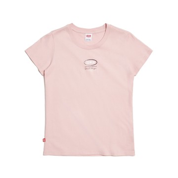 EDWIN｜女裝｜基本標語短袖T恤