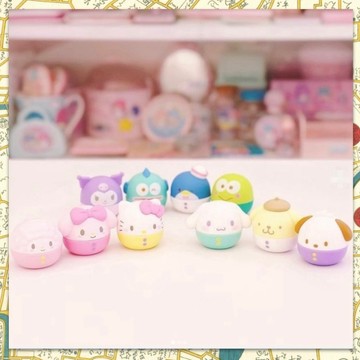 《小巴趴趴造》現貨有發票！日本正版 三麗鷗糖果包裝公仔（12入） KITTY 美樂蒂 大耳狗 帕恰狗 庫洛米 酷企鵝