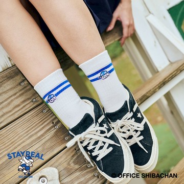 JOHN x STAYREAL 潮流運動襪組(一組2款)