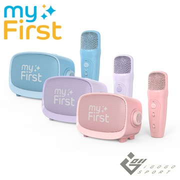 myFirst Voice 2 迷你KTV麥克風喇叭藍色