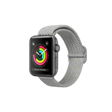 Apple Watch Series 3 (42mm) Apple Watch 專用編織錶帶 石灰色