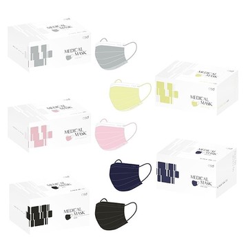 中衛醫療口罩50片(素色不挑色)