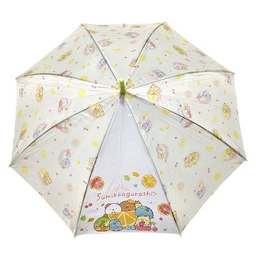 Sumikkogurashi 雨傘 55cm 100%聚酯纖維  角落生物 米黃色