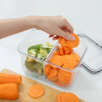 Prepara Latchlok Click 配件 ( 瀝水隔板 / 分層隔板 ) - 灰色｜分層瀝水隔板 7號盒專用