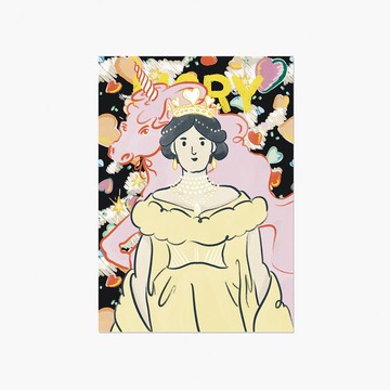 做自己世界的女王 | 2026 新年賀卡