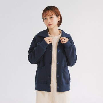 【Simply Yours】休閒開襟外套 藍F