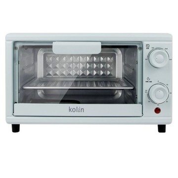 【出清品】62_KOLIN 歌林雙旋鈕電烤箱, KBO-SD2218, 413 x 255 x 303mm, 薄荷綠