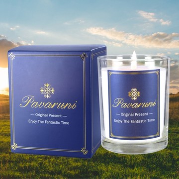 【美國Pavaruni】天然植物大豆香氛蠟燭禮盒 星空琉璃