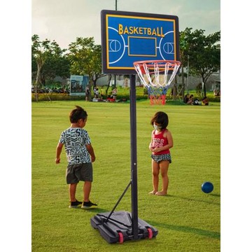 兒童升降籃球架 室內幼兒園可移動玩具 小學生戶外訓練投籃標準球