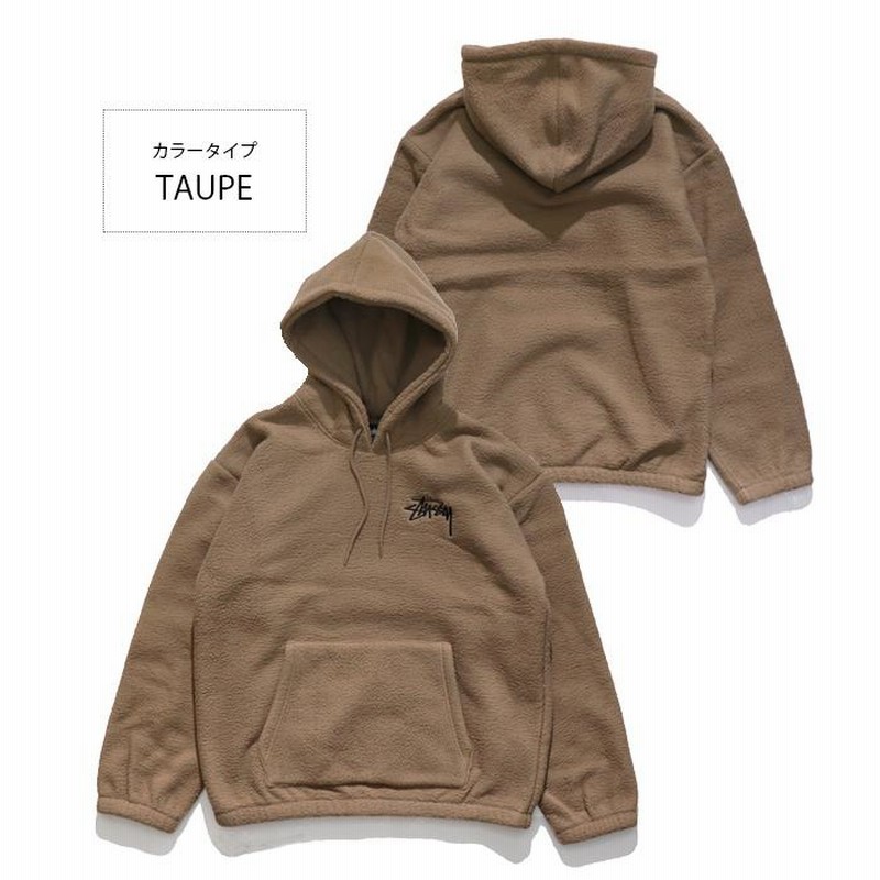 ステューシー【STUSSY】218093 BROUSON POLAR FLEECE HOOD