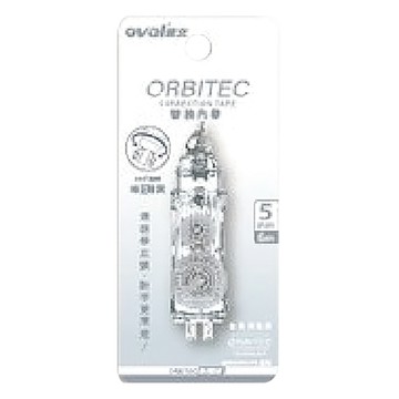 歐文oval按鍵替換修正內帶/QRM-506T/透明/5mmx6M