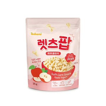 ibobomi玉米花25g-蘋果優格味