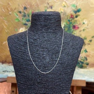 50446-迷人法國純銀項鍊46cm