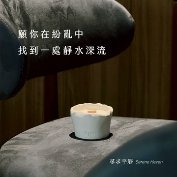 快速出貨【Apia】 E01尋求平靜 / 柑橘草本調｜植物精油蠟燭｜情緒舒緩｜舒壓香氛