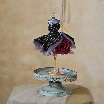 花禮服 晚宴小禮服款 經典紅玫瑰