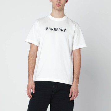 White T-shirt with logo print