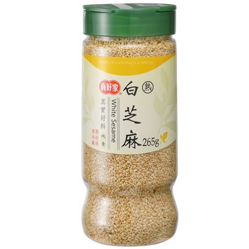 [家速配]真好家熟白芝麻265g