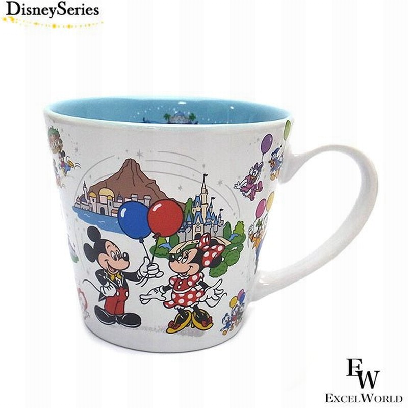ディズニー キャラクター大集合 イラスト マグカップ ミッキーフレンズ ディズニー リゾート限定 エクセルワールド プレゼントにも ディズニーグッズ 通販 Lineポイント最大0 5 Get Lineショッピング