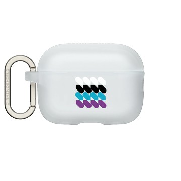 AirPods Pro 2 AirPods Case 透明 - PRIDE 2024: Love in All Forms - 魅力，堅不可摧