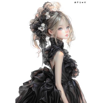 【3 月新品 1】07-117-0071 人物貼紙 透明感裝飾
