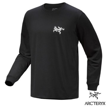 【ARCTERYX 始祖鳥】男 Kragg SL Tile 圓領長袖T恤.運動上衣.休閒衫/X000009537
