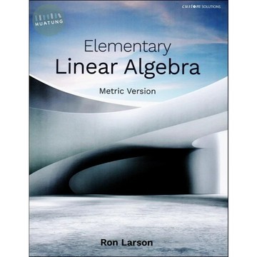[華通書坊]Elementary Linear Algebra 8/E 修訂版 LARSON 9786269793150 線性代數