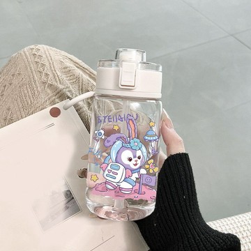 可愛水杯🎀 星黛露杯子直飲吸管玲娜貝兒水杯塑料手提高顏值動漫卡通周邊