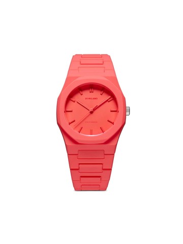 D1 Milano - Polycarbon 37mm - unisex - Polycarbonite/stainless steel - 40 - Pink