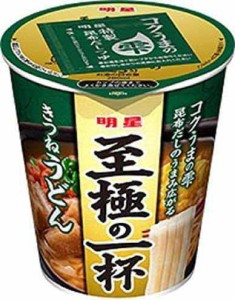 明星 至極の一杯 きつねうどん 66g×12個