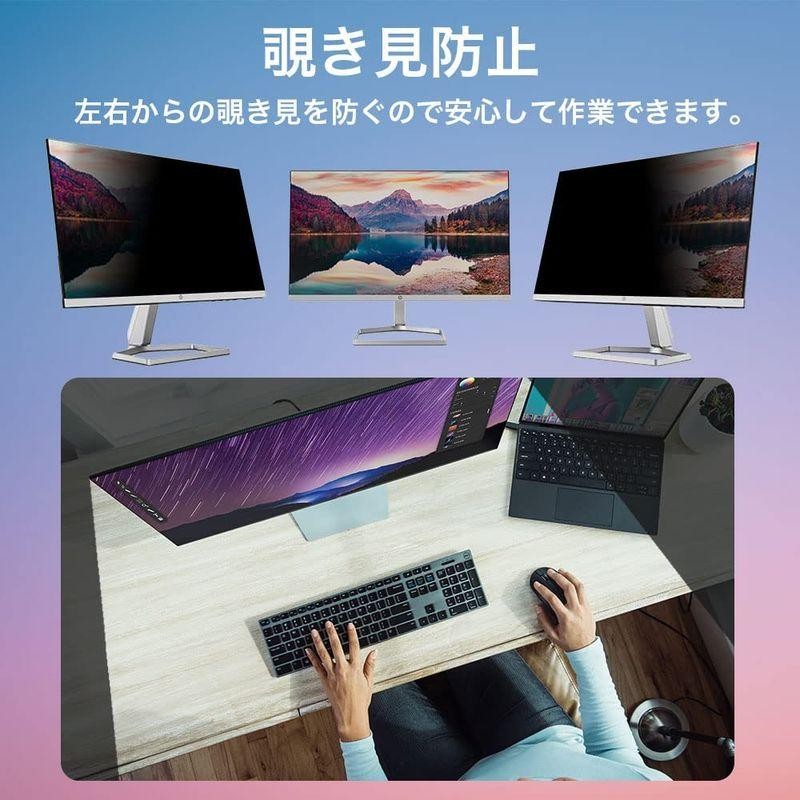 YMYWorld 汎用 プロテクター 25インチ 27インチ Studio?Display 対応