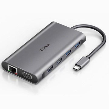 Type-C 11 in 1 多功能轉接器HB100 多功能轉接器