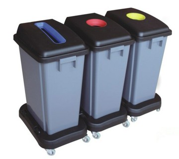 白云AF07333A60L分類收集桶 果皮桶箱 室內分類環保垃圾桶[DD080109]