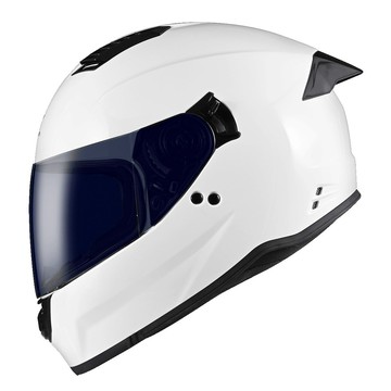 【磁扣全防護】LALUNA IF-Z 素色 素白 全罩安全帽