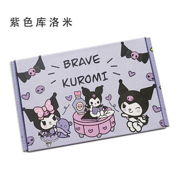 【臺灣-出貨】彩繪三麗鷗飛機盒ins風高顏值可愛生日禮物畢業禮物打包盒庫洛米+